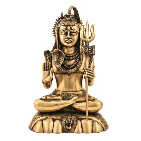 Brass Lord Shiva Statue Shbs133– CraftVatika