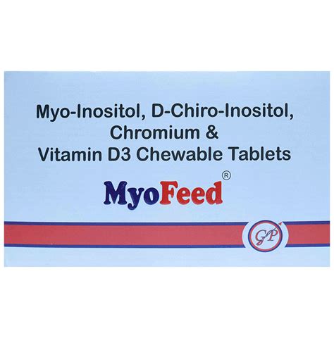 Myofeed Chewable Tablet – Classic Derma