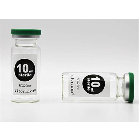 Victorinca Vitorinca 10ml Sterile Glass Vials, 10 Packs-10ml India | Ubuy