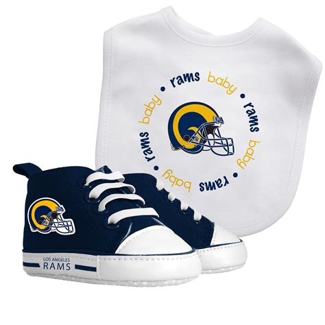 BabyFanatic 2 Piece Unisex Gift Set - NFL Los Angeles Rams - Officially ...