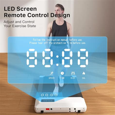 Buy DeerRun Walking Pad, 2 in 1 Under Desk Treadmill, Walking Pad ...