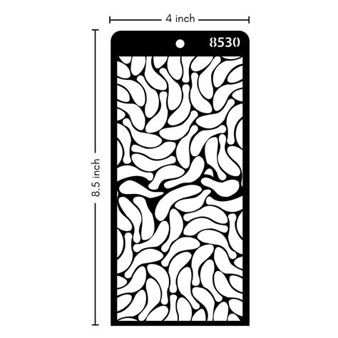 iCraft Layering Stencils - 4 x 8" - 8530| Art Lounge