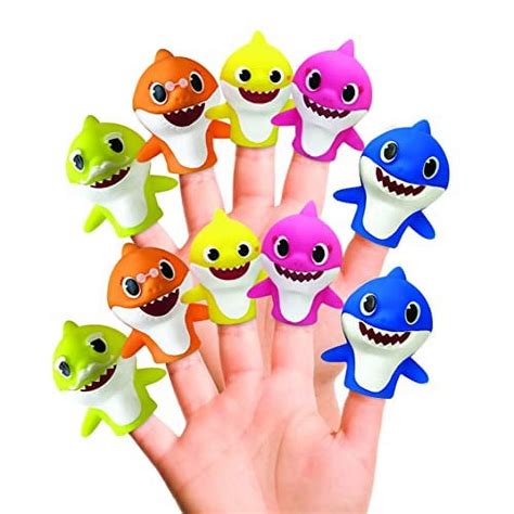 Nickelodeon Baby Shark 10 Pc Finger Puppet Set Party India | Ubuy