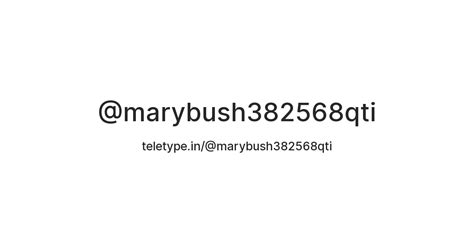 @marybush382568qti — Teletype