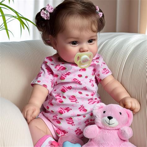 Reborn Baby Dolls Girl - 20 Inch Realistic Sleeping Newborn Baby Doll ...