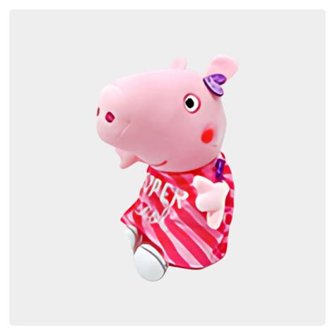 Peppa Pig Purple Heart Plush – TOYTRIP