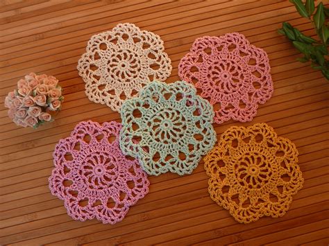 Image result for Small Crocheted Doily Tutorial
