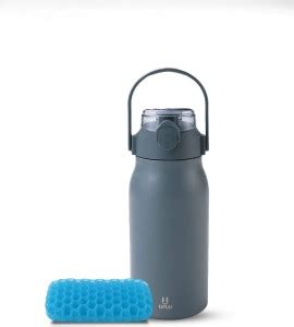 UMAI Bottle With Sipper Lid-Double Wall Vacuum Thermos 1000 ml Bottle ...