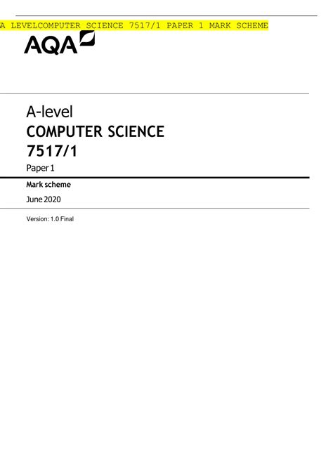 Computer Science a Level AQA 的图像结果