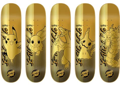 POKEMON SANTA CRUZ SKATEBOARD DECK BLIND BAG