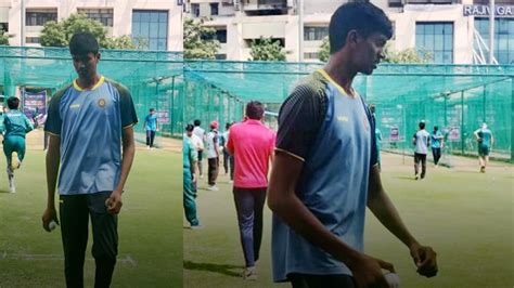 Meet Nishanth Saranu, The Giant Indian Net Bowler Who Stood Tall And ...
