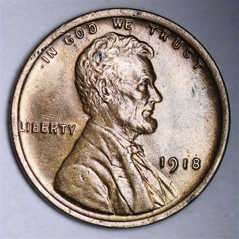 1918 Penny Error List & Value