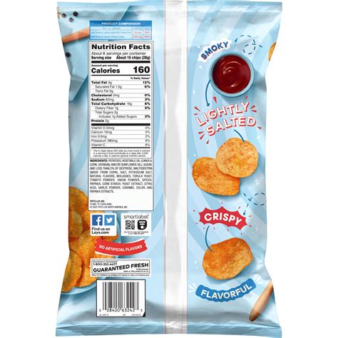Lays Bbq Chips Nutrition Facts