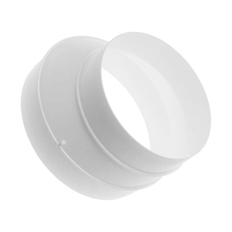 Buy Duct Reducer 6 to 5 Inch / 150mm to 125m Plastic Round Reducer Duct ...