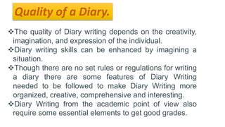 Image result for Format of Diary Writing for Class 7