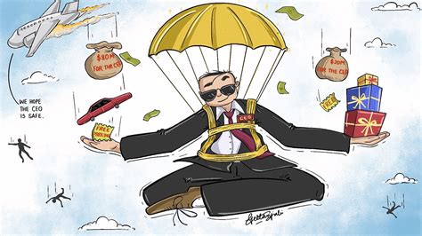 When a CEO is fired, the Golden Parachute clause kicks in. What does it ...