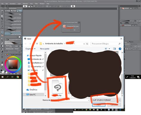 Unsupported File Format Clip Studio - Teman Belajar