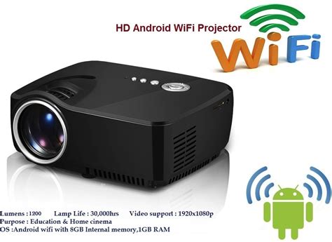 UNIC27 Android WiFi Projector - Projector