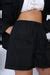 MIDNIGHT BLACK POPLIN SHORTS– TOIR