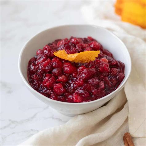 Cranberry Sauce with Brandy