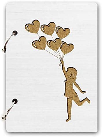 DI-KRAFT Handcrafted Wooden Cover Printed Writing Diary with Refillable ...