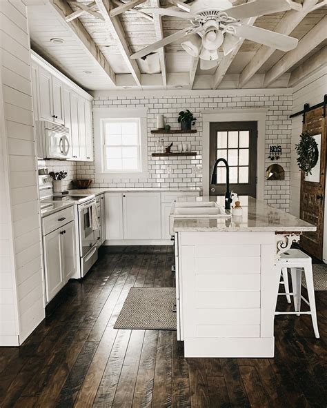 30 Beautiful Shiplap Kitchen Island Ideas For Farmhouse Elegance