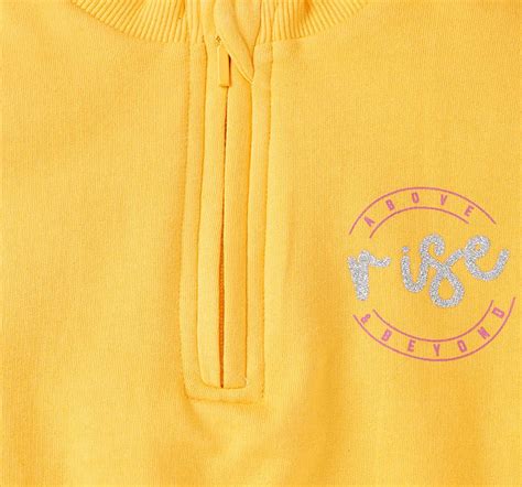 Ed-a-Mamma Sustainable Girls Zipper Sweatshirt With Elasticated Waist