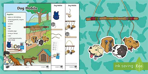 Dog Mobile Craft