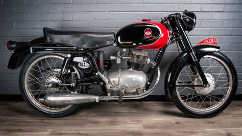 Gilera 150 Super Sport from 1958, lightly restored and magnificent ...