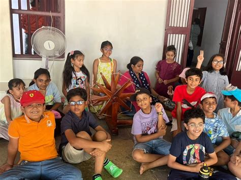 Young children of Codes Group visited Gandhi Ashram; Get detailed ...