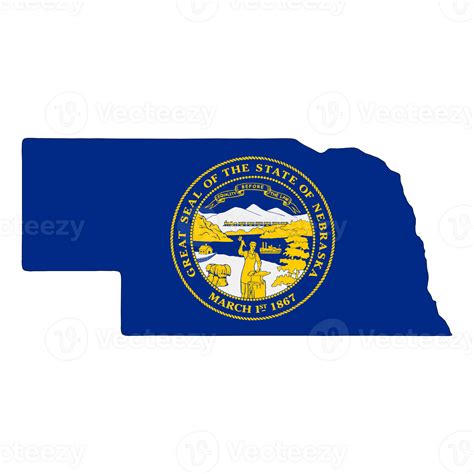Nebraska Flag - State of America 26804031 PNG