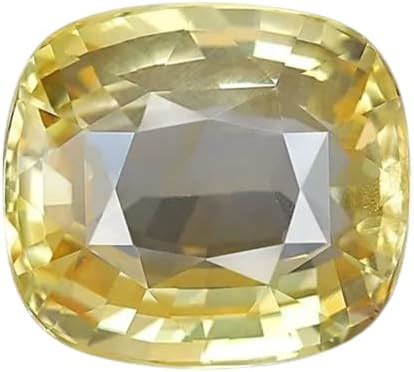 Astro Cart 8 Carat Pukhraj Stone Original Certified Cushion Cut ...