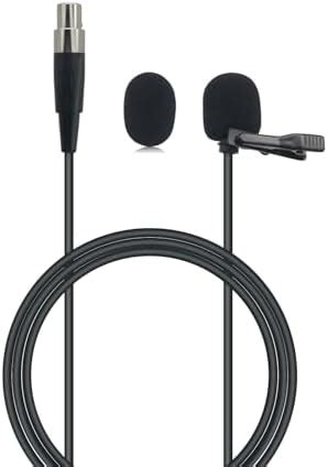 XLR Lavalier Microphone Replacement for AKG Samson Wireless Transmitter ...