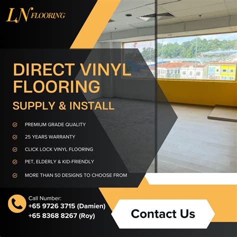 Direct vinyl flooring/HDB vinyl flooring/German click/Premium Vinyl ...