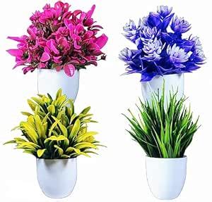 Buy Flora Planet Plastic Artificial Plants For Home Decor Showcase ...
