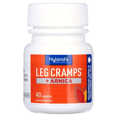 Hyland's Leg Cramps + Arnica, Relief of Leg, Calf, & Foot Cramps ...