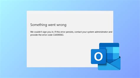 Something Went Wrong Outlook