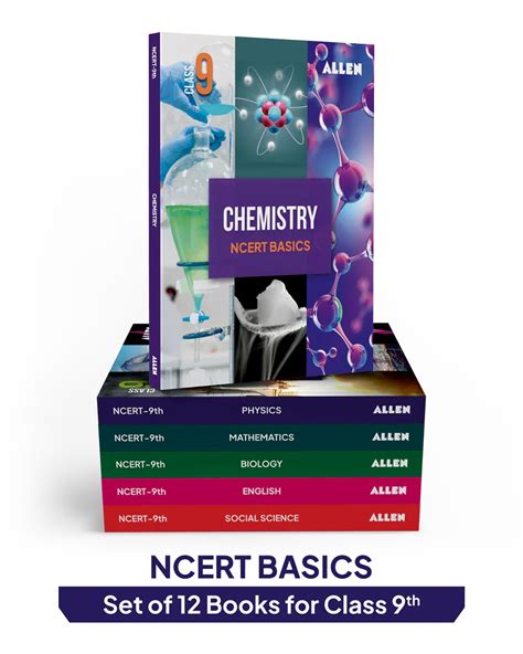 ALLEN Class 9 NCERT + Olympiad Complete Study Material – 21 Multicolor ...