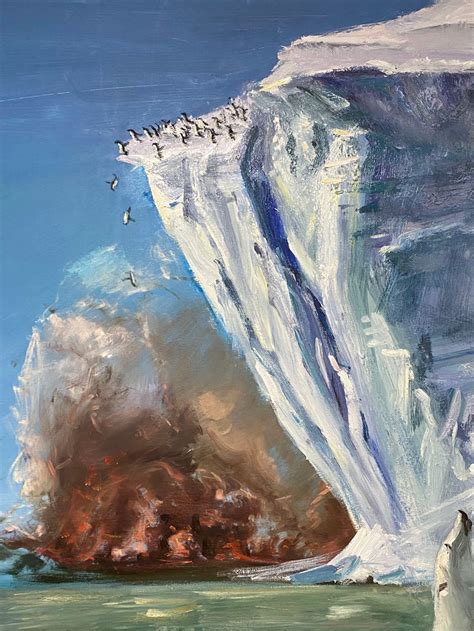 Su Yu - Chinese Contemporary Art by Su Yu - Iceberg Melting For Sale at ...