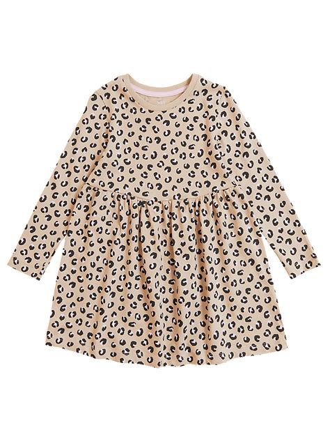 Buy Pure Cotton Leopard Print Dress (2-7 Yrs) at Marks & Spencer