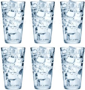 Mastani Collection (Pack of 6) PPT16 Glass Set Water/Juice Glass Price ...