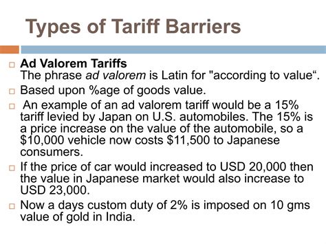 Trade Barriers in International Business | PPTX