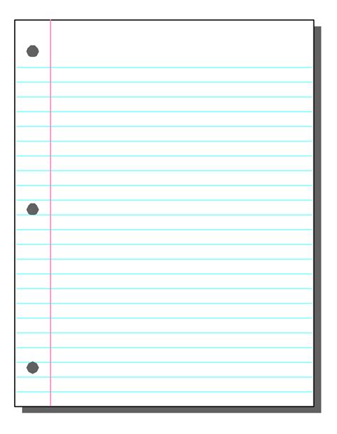 Lined Paper Png Clipart at Donald Shields blog