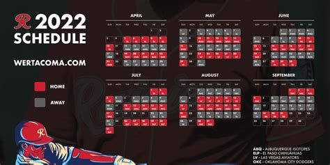Tacoma Rainiers announce 2022 schedule | MiLB.com