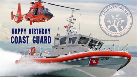 Happy 228th Birthday Coast Guard | Mighty Oaks Foundation
