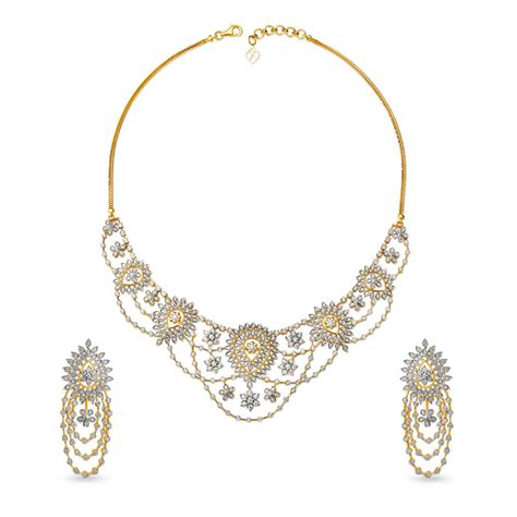 Diamond Neckwear Collection | Gulnaaz | Tanishq Online Store