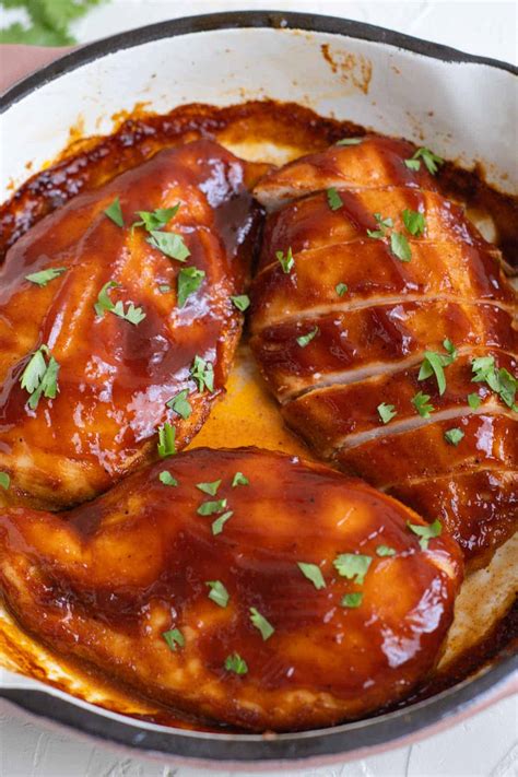 Oven-Baked BBQ Chicken Breasts | Cupcakes & Kale Chips