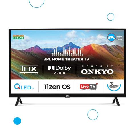 Buy BPL 80 cm (32 inches), QLED Hometheatre Onkyo TV with THX Certified ...