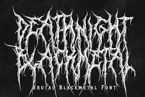 Death Metal Font