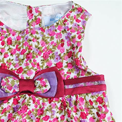 Buy nauti nati Girl's Casual Dress (NAW14-003_Mauve and Printed_size-8Y ...